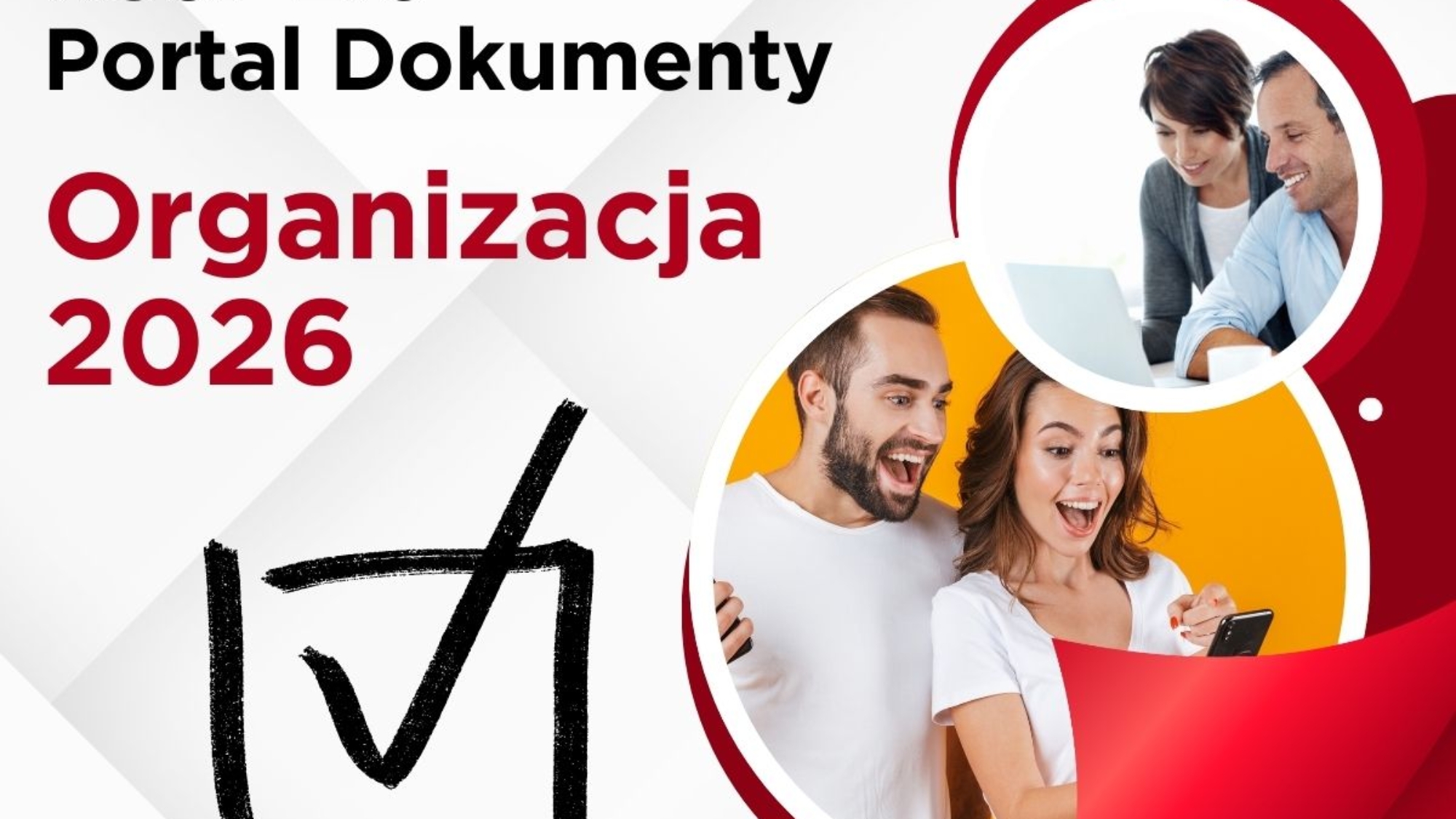 Red and White Modern Leadership Training Workshop LinkedIn Post